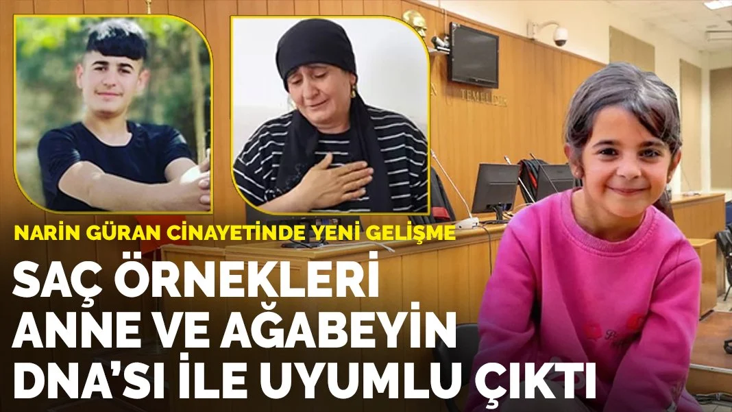 Narin Güran Cinayeti: DNA İncelemesinde Yeni Bulgular Ortaya Çıktı