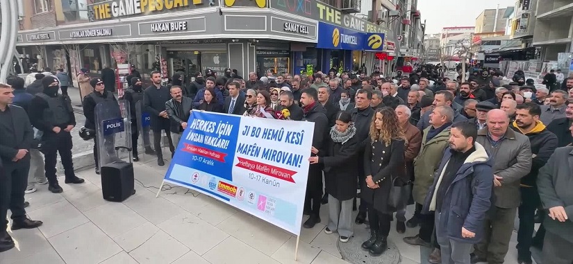 Van'da sivil toplum kuruluşlarından açıklama: 