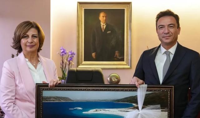 Yeşilova'dan Ayşe Ünlüce'ye ziyaret