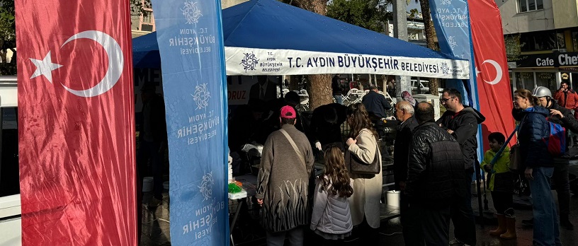 Aydın Büyükşehir Belediyesi’nden İsmet Sezgin’in ölümünün 8. yılında lokma hayrı