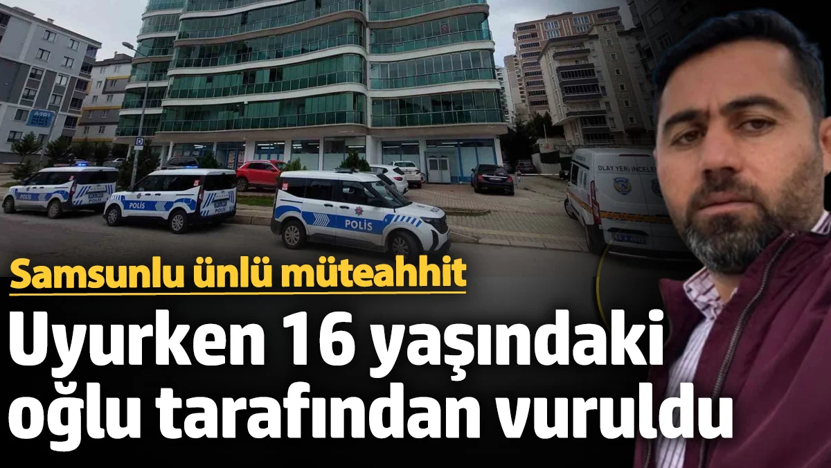 Samsun’da Dehşet: 16 Yaşındaki Genç, Babasını Uyurken Başından Vurdu