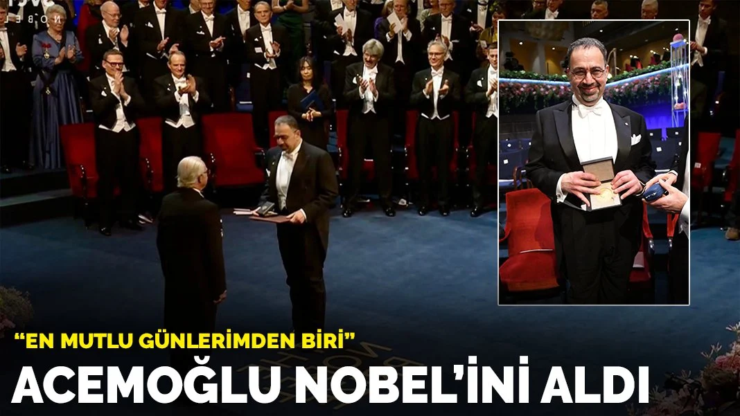 Daron Acemoğlu'na 2024 Nobel Ekonomi Ödülü