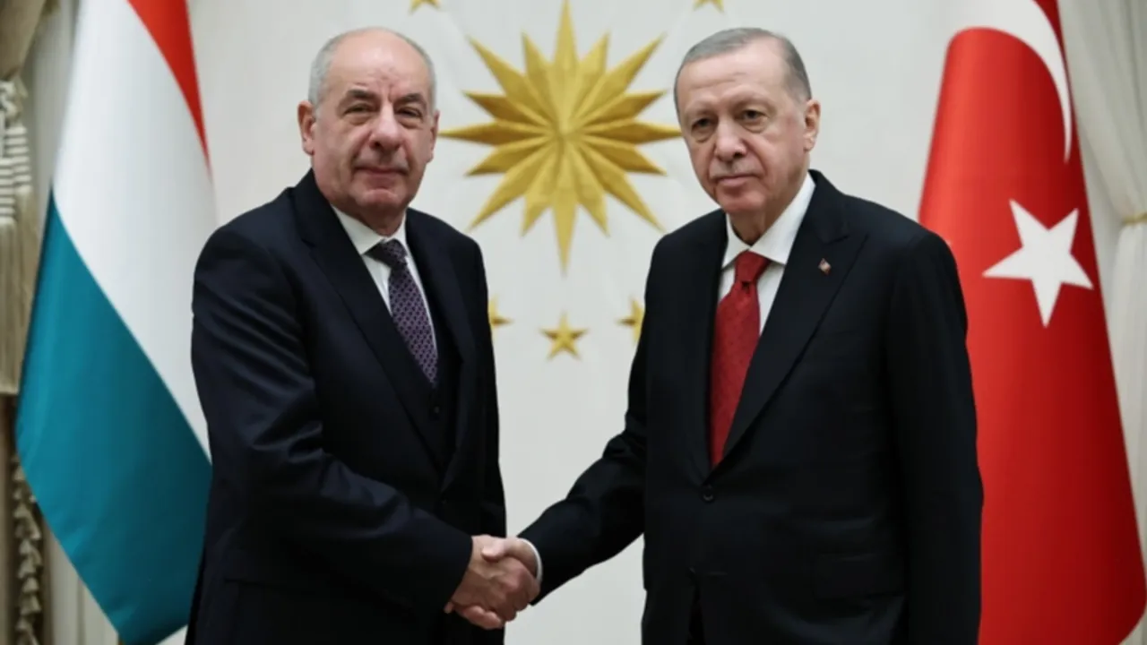 Cumhurbaşkanı Erdoğan, Macaristan mevkidaşını ağırladı