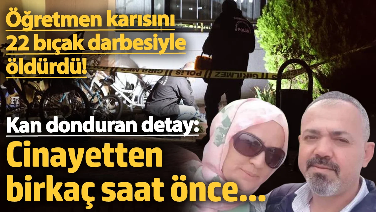 Konya’da Kan Donduran Cinayet: Öğretmen Eşi 22 Bıçak Darbesiyle Hayatını Kaybetti