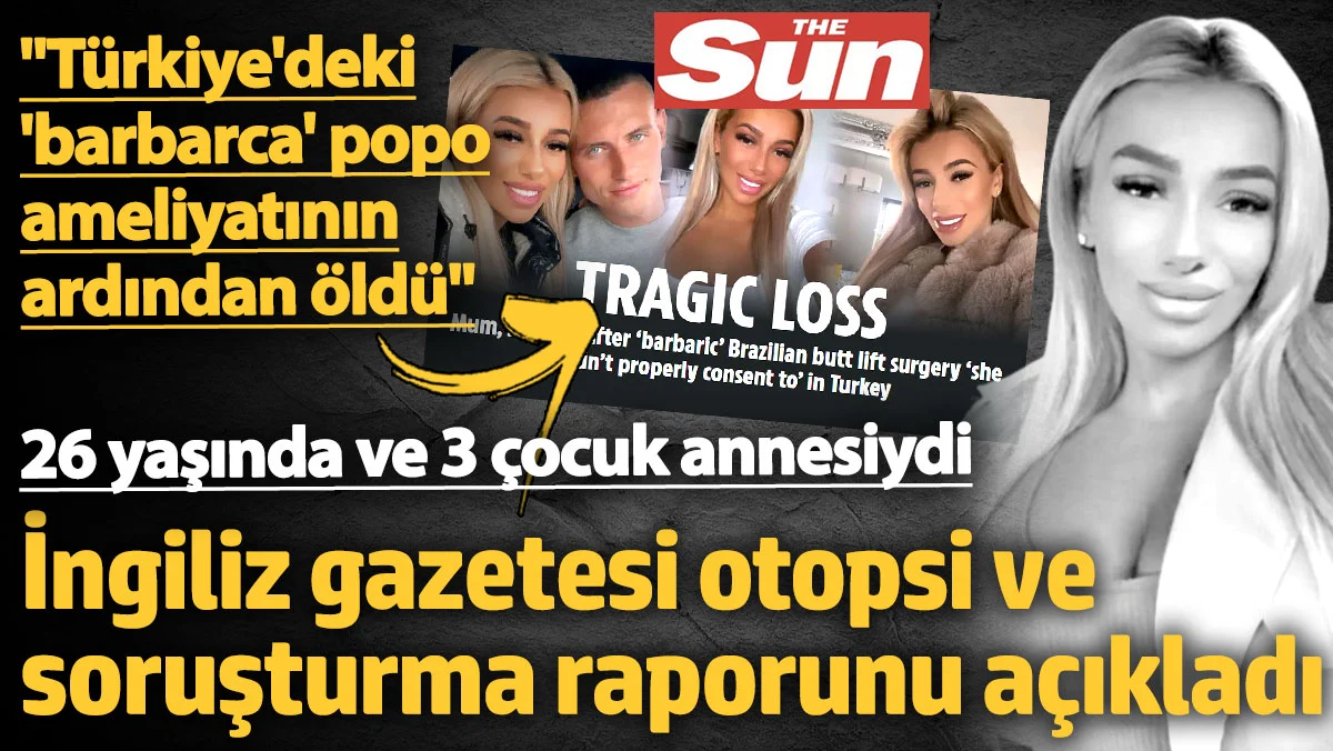 The un, Türkiye'deki estetik skandalını manşete taşıdı: