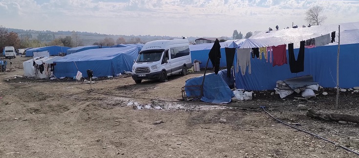 Turp işçiliği yapan Suriyeli: 