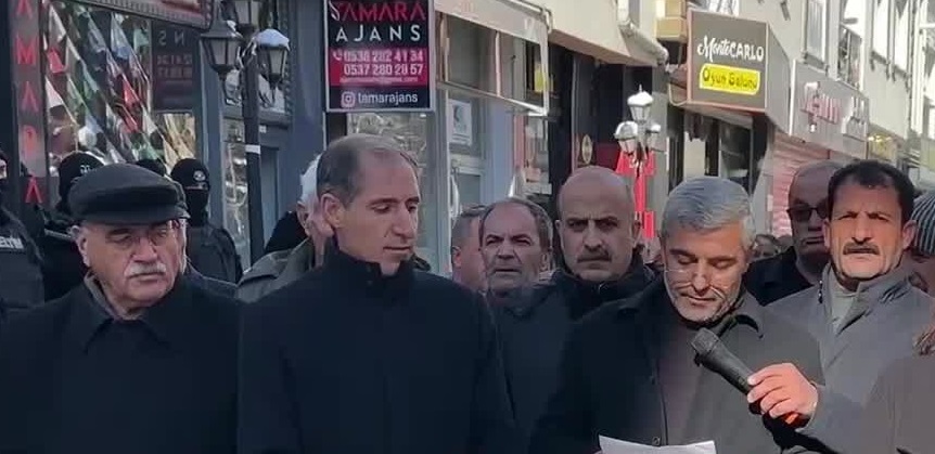 DEM Parti'den Van’daki önceki dönem eş başkanların gözaltına alınmasına tepki