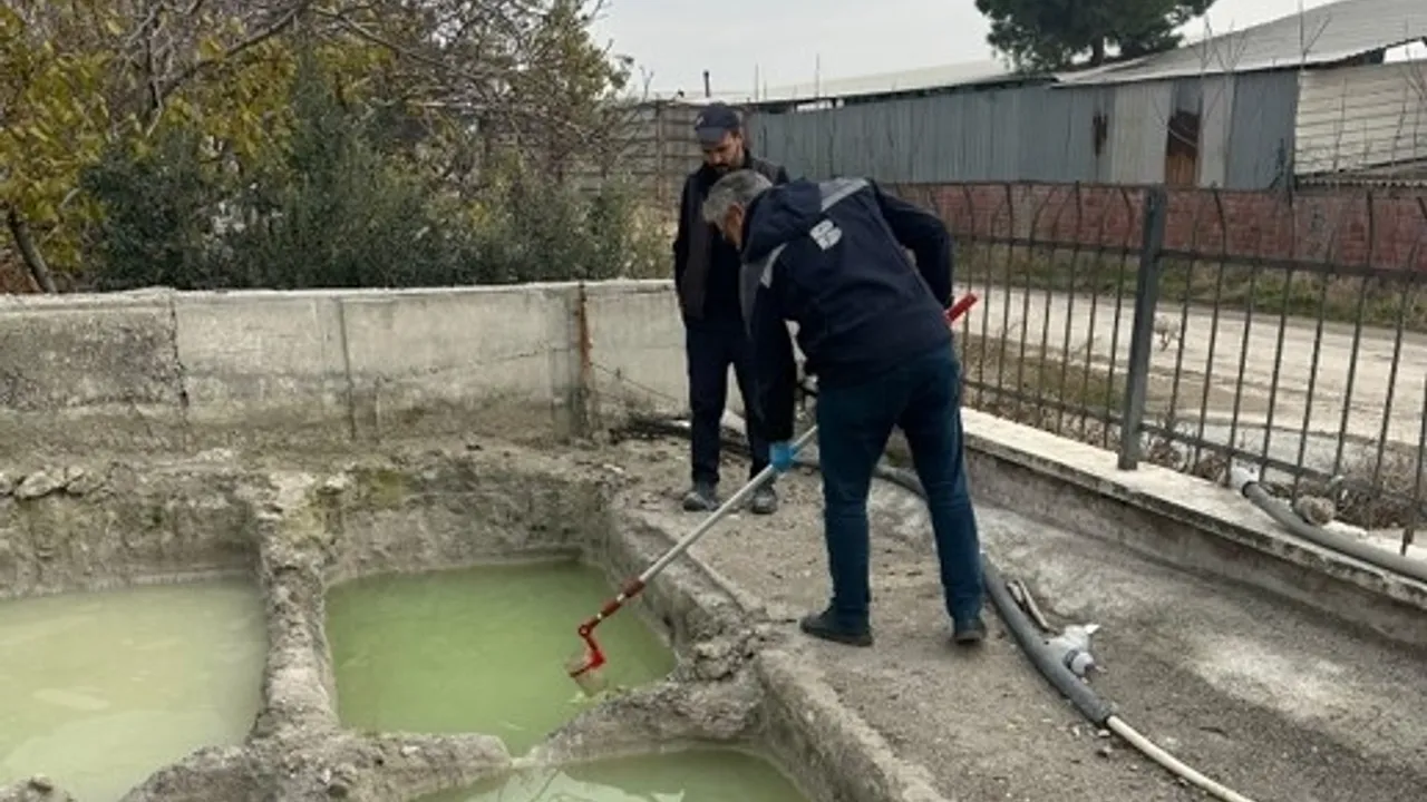 BASKİ sanayi işletmelerine denetim gerçekleştirdi