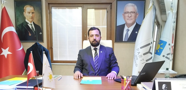 İYİ Parti Rize İl Başkanı’ndan Akın Birdal’a ve Fındıklı Belediyesi’ne Sert Tepki