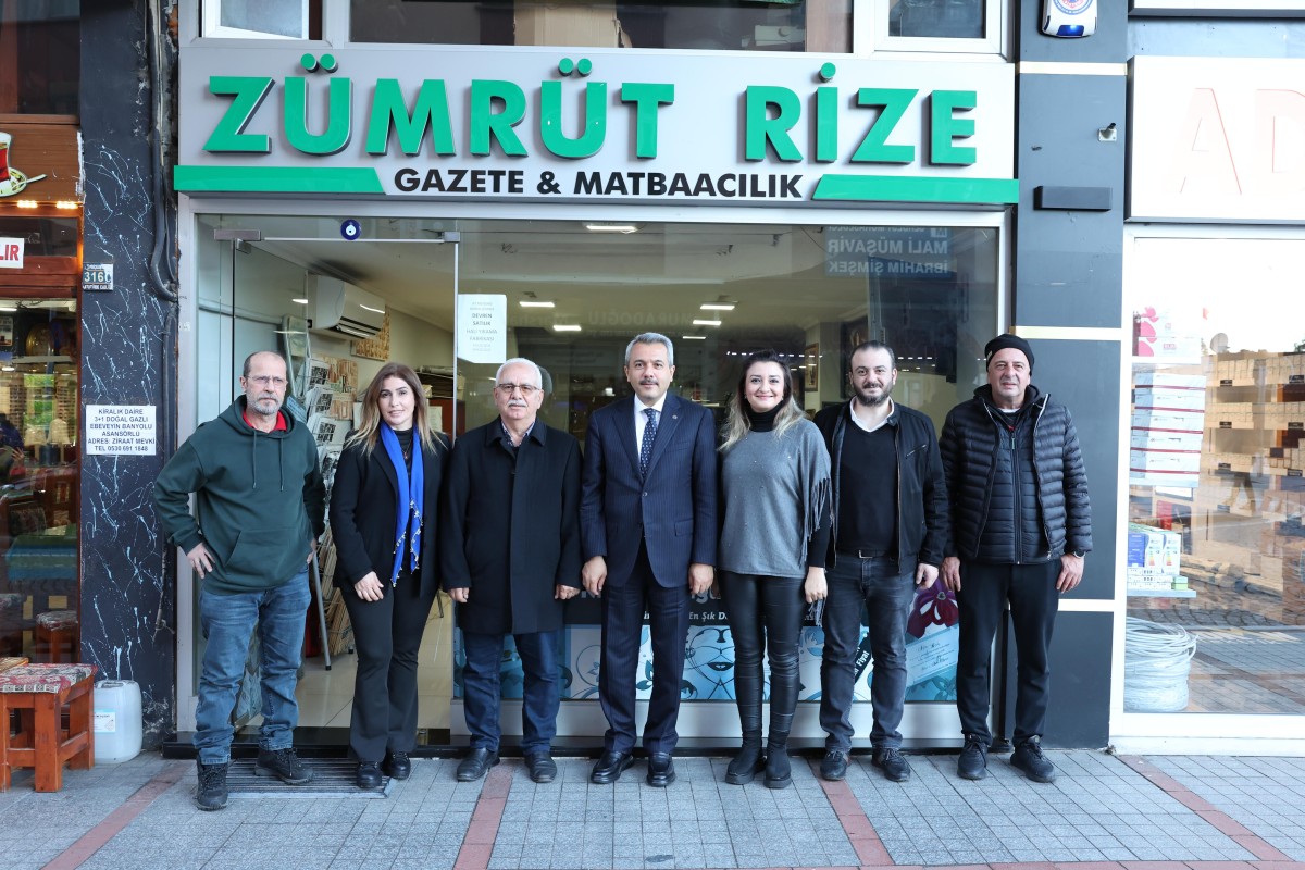 Rize Valisi İhsan Selim Baydaş’ ta Zümrüt Rize’ ye Ziyaret