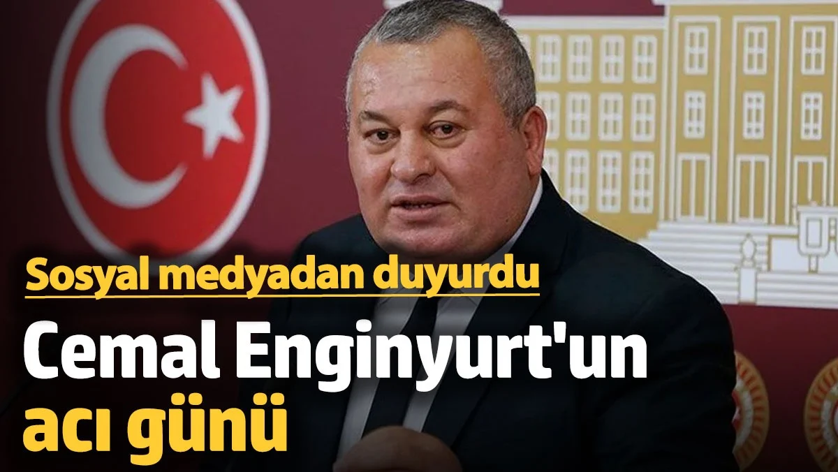 Cemal Enginyurt'un acı günü! Sosyal medya hesabından duyurdu