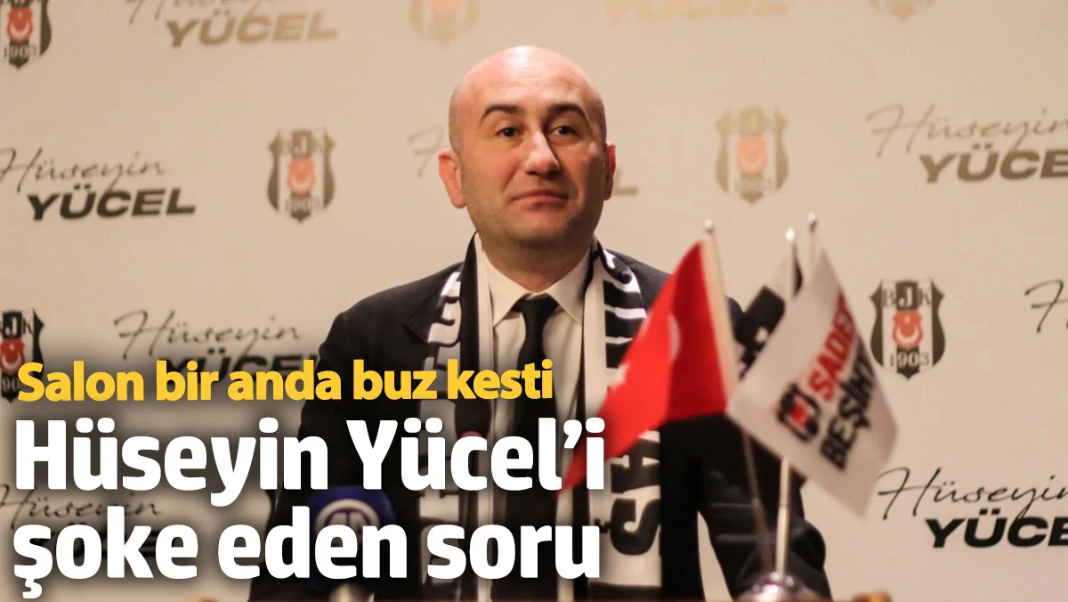 Hüseyin Yücel’i şoke eden soru! Salon bir anda buz kesti
