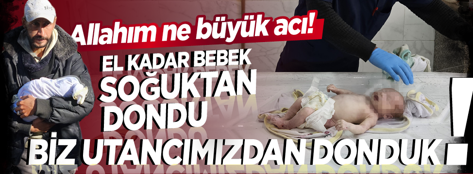 Donan bu Gazzeli bebek mi? Yoksa vicdanlar mı?