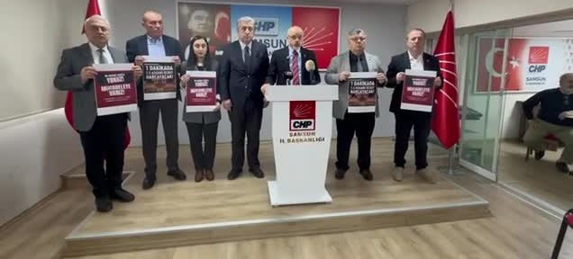 CHP Samsun İl Başkanı Özdağ: Bu asgari ücret, milyonlarca işçinin ve çalışanın sefalete mahkum edilmesidir