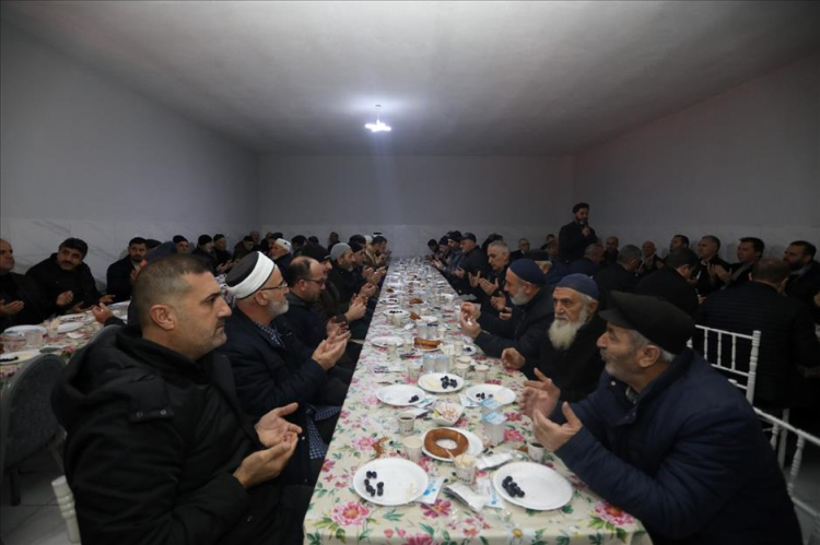 Bursa İnegöl'de Bereket Sofrası Fetih 1453 Camiinde kuruldu