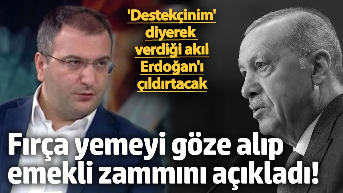 Cem Küçük, emekliye yapılacak zammı açıkladı! Fırça yemeyi göze aldı…