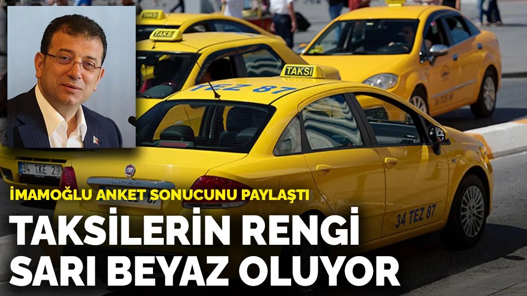 İstanbul’daki Taksi Tasarımı Yenileniyor: Anket Sonuçları Açıklandı