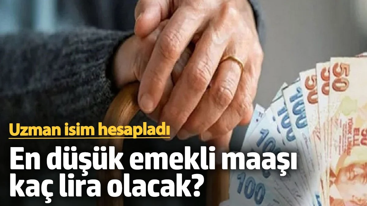 En düşük emekli maaşı ne kadar olacak? Uzman isim hesapladı