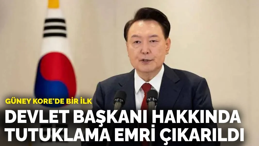 Güney Kore'de bir ilk: Devlet Başkanı hakkında tutuklama emri çıkarıldı