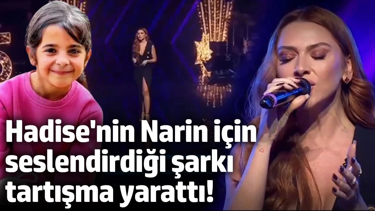 Hadise'nin Narin için seslendirdiği şarkı tartışma yarattı! Sosyal medyayı ikiye böldü