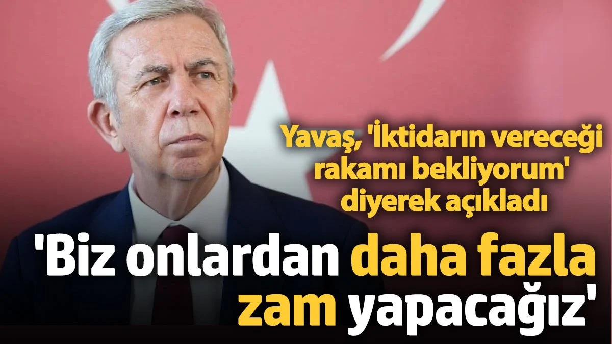 Mansur Yavaş’tan Emekli Maaşı ve SGK Borçları Açıklaması: 