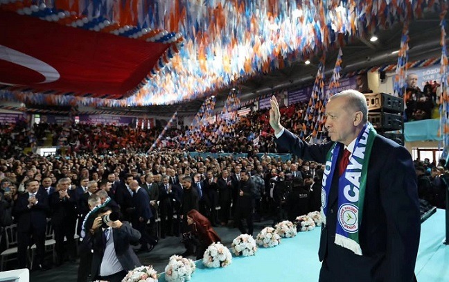  Ak Parti Genel Başkanı Erdoğan, Ak Parti Rize 8. Olağan İl Kongresi'nde konuştu