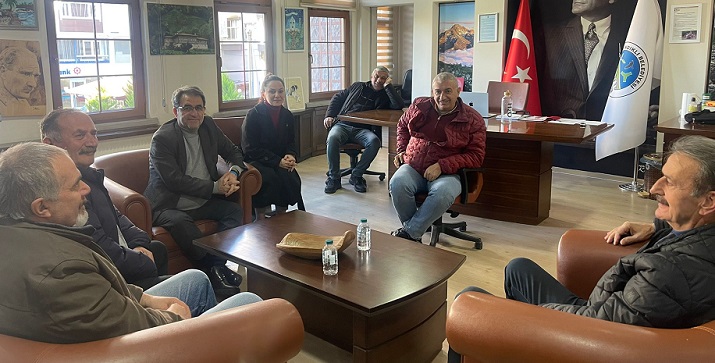 Başkan Deniz’ den Fındıklı Belediyesine ziyaret