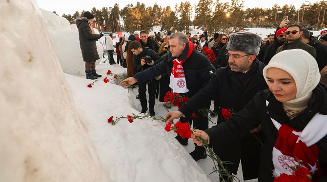 Türkiye “Bu Toprakta İzin Var” Temasıyla Sarıkamış'ta Şehitler İçin Yürüdü