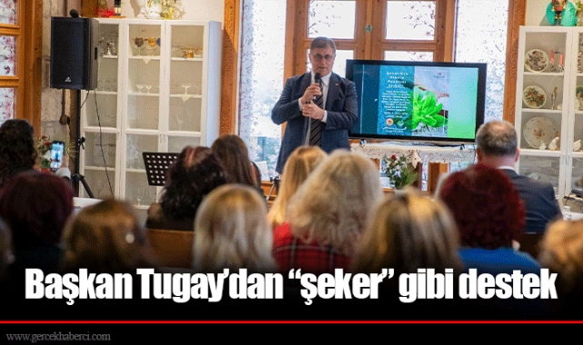 İzmir'den “şeker” gibi destek