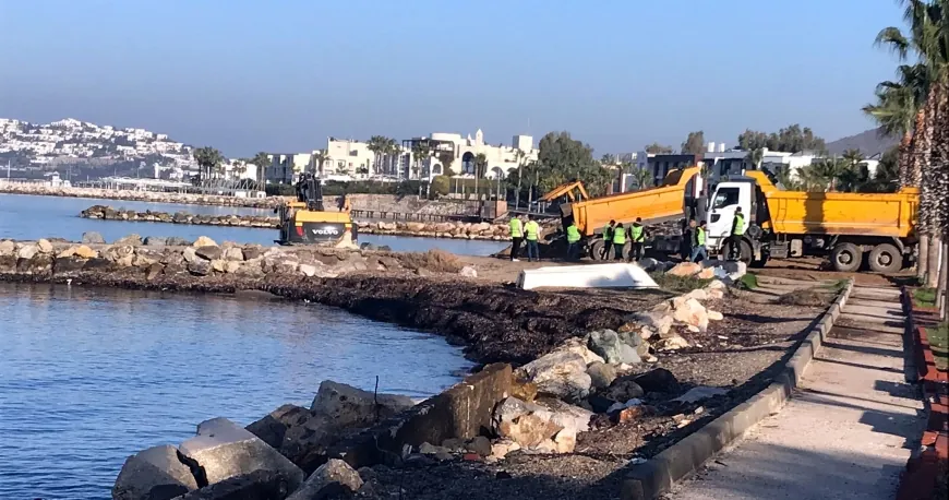 Bodrum Turgutreis'teki Sahil Güvenlik limanı inşaatına tepki TBMM'ye taşındı