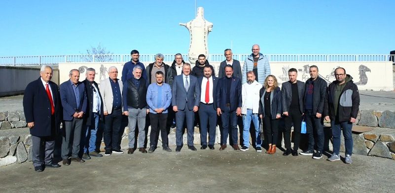 Başkan Atagün, 10 Ocak Çalışan Gazeteciler Günü’nde Basın Mensupları ile Buluştu