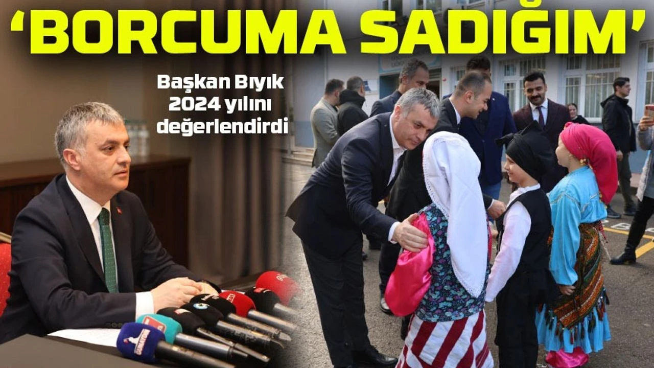 Yomra’nın şehri emini 2024 yılının değerlendirmesini yaparak, 2025’in müjdelerini açıkladı