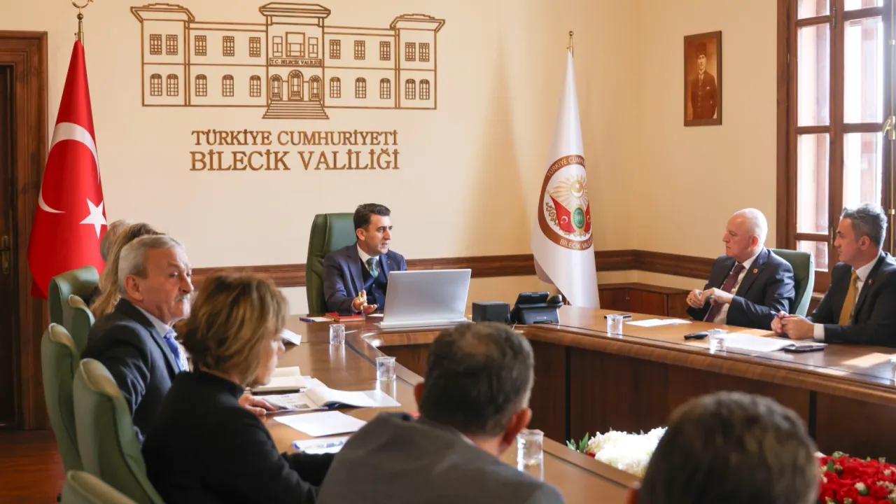 Bilecik’te 2024 yılı tarım projeleri değerlendirildi