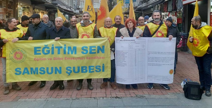 Eğitim Sen Samsun Şube Başkanı Yavuz: 