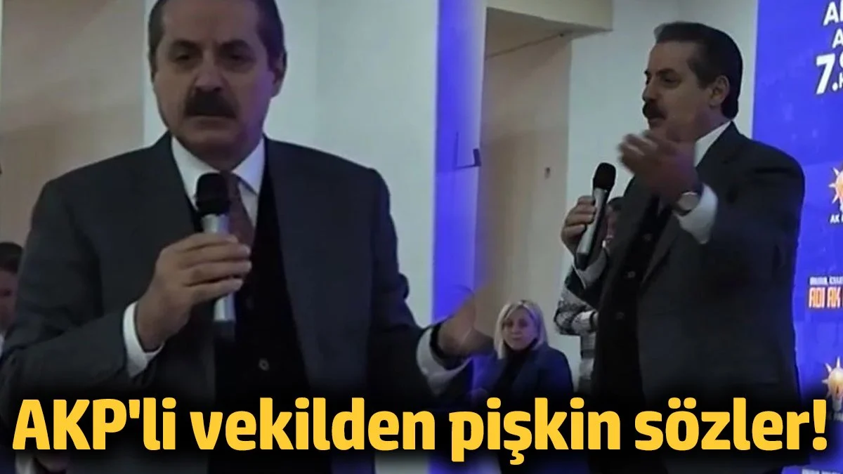 AKP'li milletvekilinden pişkin sözler: İsyan etmek sizin mesleğiniz mi?