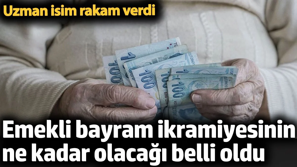 Emekli bayram ikramiyesinin ne kadar olacağı belli oldu. Uzman isim açıkladı