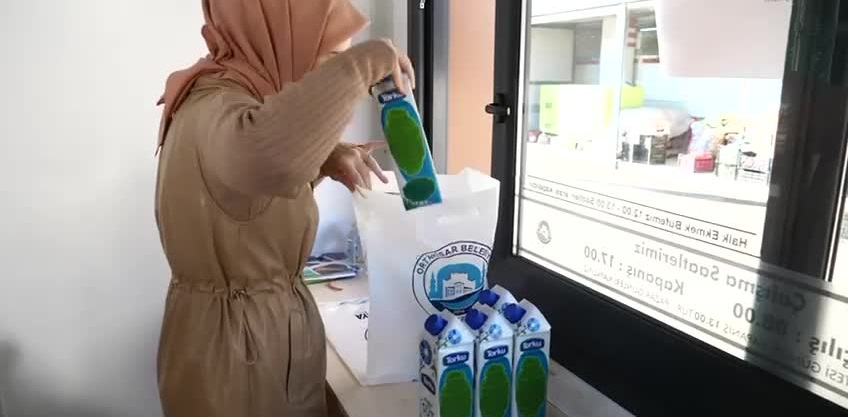 Ortahisar Belediyesi, Halk Süt dağıtımına başladı