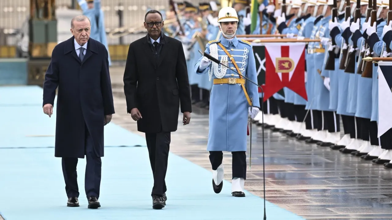 Ruanda Cumhurbaşkanı Paul Kagame Ankara’da