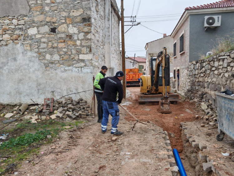 İZSU’dan Urla’ya yeni içme suyu hattı