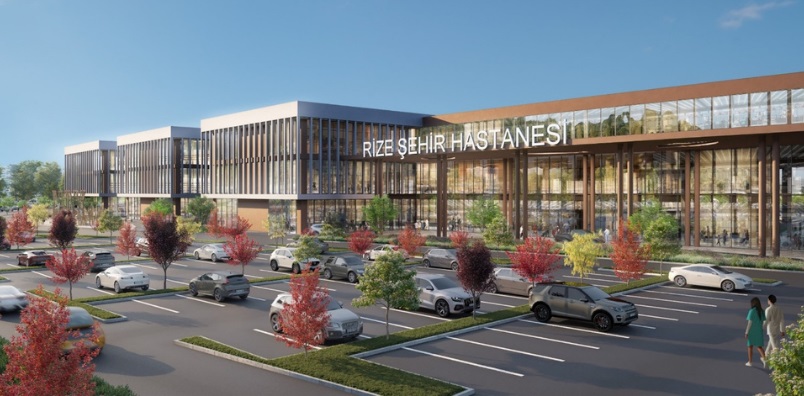 Rize Şehir Hastanesi’nde Zemin Güçlendirme Çalışmaları Sona Yaklaştı