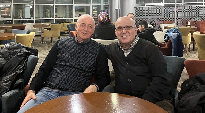 RİGADER Başkanı Faik Bakoğlu 44 Yıl Önceki Asker Arkadaşı Şükrü Bekiroğlu ile Rize’ de Buluştu