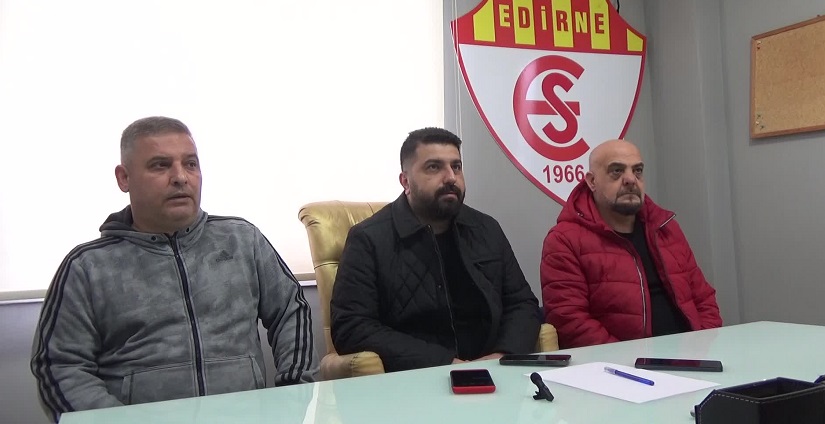 Edirnespor'un Başkanı Ayaydın: Yeni transferleri aramıza katmamız lazım