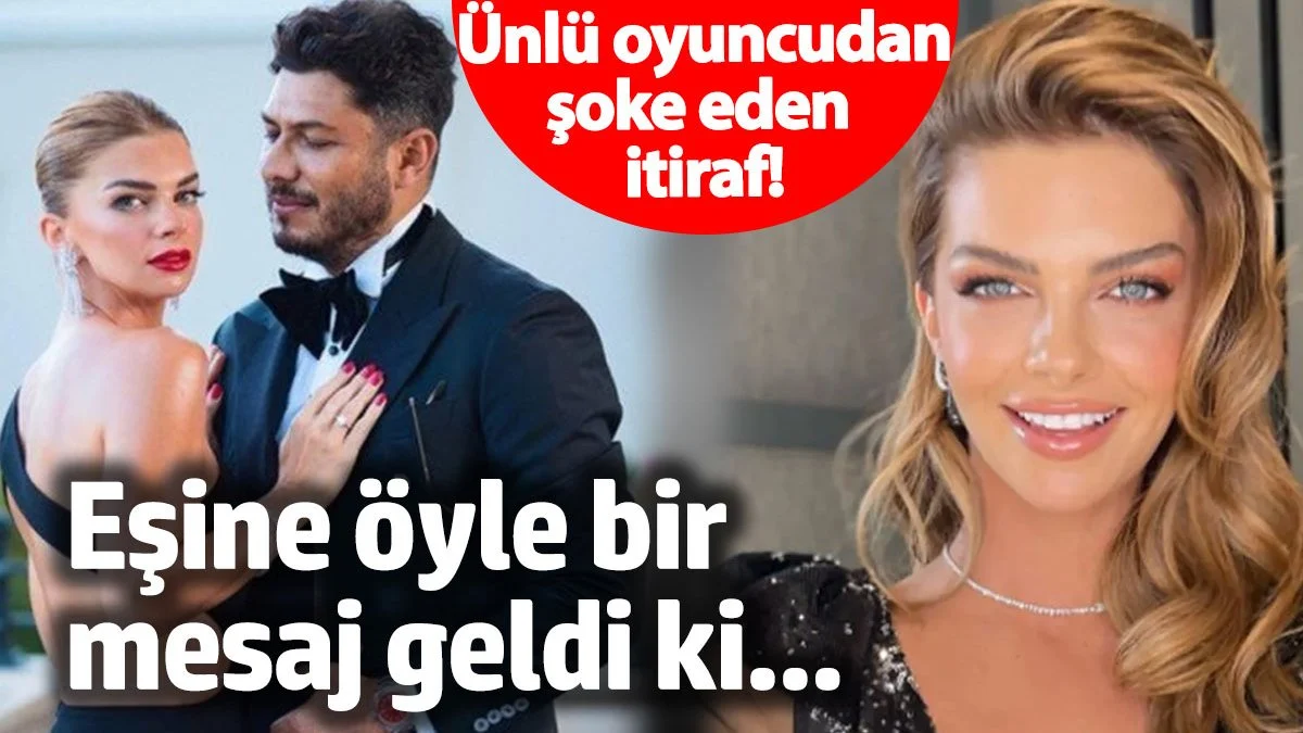 Pelin Karahan’dan şoke eden itiraf! Eşine öyle bir mesaj geldi ki...