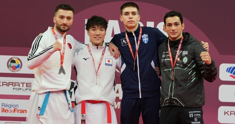 Kağıtsporlu iki 'Milli' Paris kürsüsünde