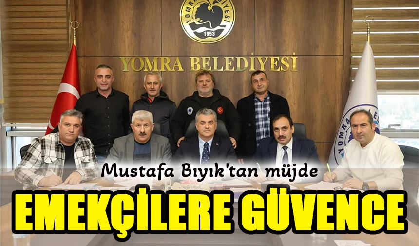 Yomra Belediye Emekçilerine Müjde: Toplu İş Sözleşmesi ile Haklar Güvence Altına Alındı