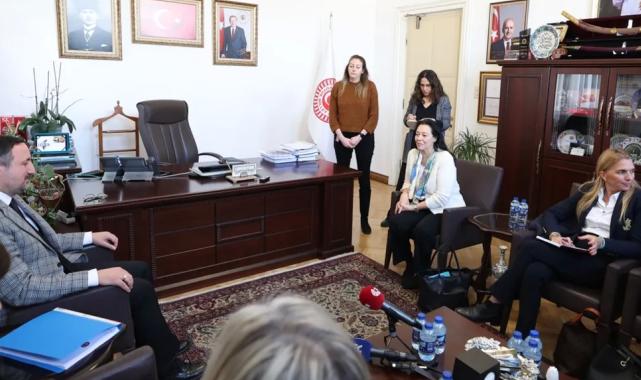 Avrupa Parlamentosu Türkiye Gölge Raportörü TBMM'de