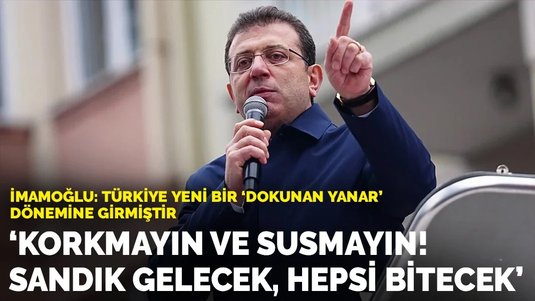 İmamoğlu: Türkiye yeni bir 