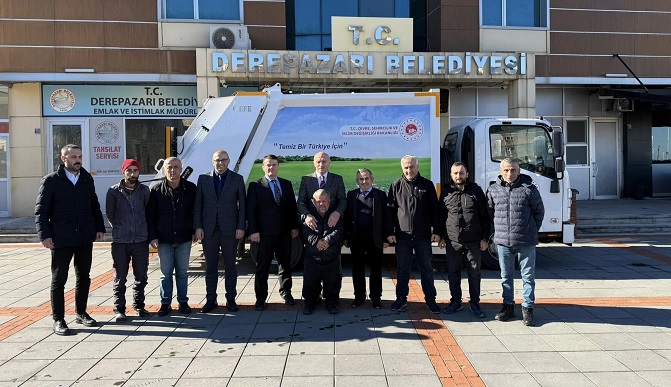Derepazarı Belediyesi Yeni Çöp Aracı Aldı