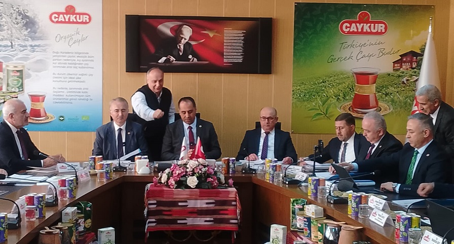 KİT Alt Komisyonu, Çaykur Denetim Toplantısı İçin Rize’de Bir Araya Geldi