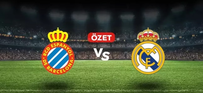 Espanyol Real Madrid maç özeti ve golleri izle! (VİDEO)